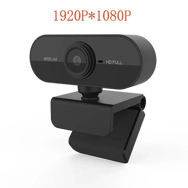 Mandotos Ultra-Clear 4K Mini Webcam showing a compact, sleek design ideal for high-resolution video calls and streaming.