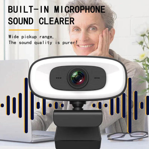 Ultra-Clear 4K Mini Webcam - MANDOTOS