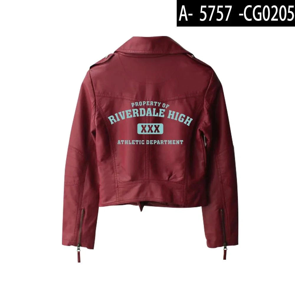 Mandotos Urban Chic Riverdale Jacket, stylish black outerwear with zip closure and modern design, suitable for casual wear.