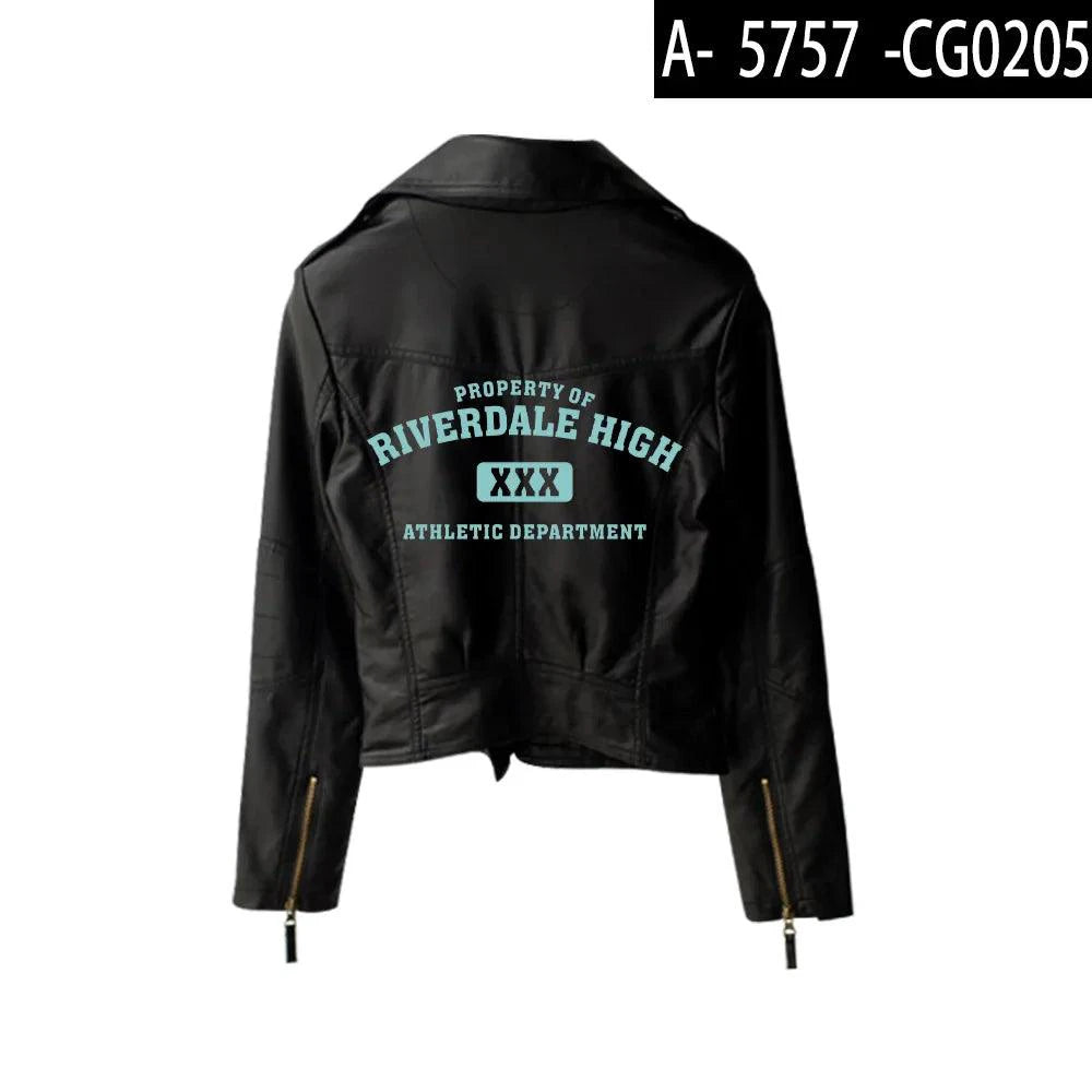 Mandotos Urban Chic Riverdale Jacket displayed on a hanger, featuring a stylish tailored design in neutral fabric.