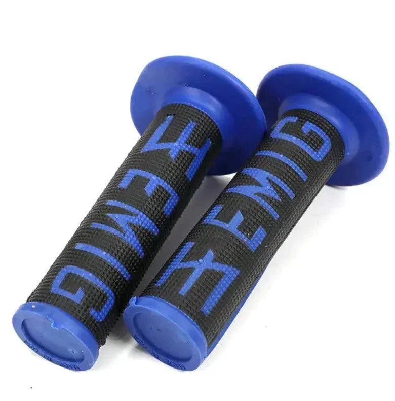 Mandotos UrbanCycle lock-on grips for bicycles, featuring ergonomic design and secure fit, shown on a bike handlebar.