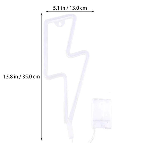 USB/Battery LED Neon Lightning Sign - MANDOTOS