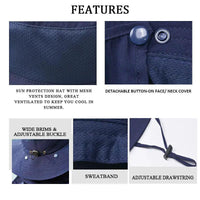 Mandotos UV Defense wide brim hat for outdoor adventures, with sun protection and breathable fabric, suitable for hiking and outdoor activities.
