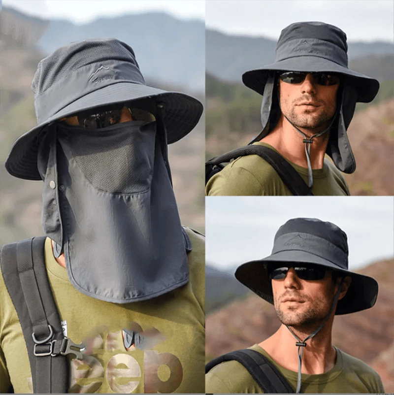 Mandotos UV Defense wide brim hat for outdoor adventures, featuring sun protection and breathable fabric for outdoor activities.