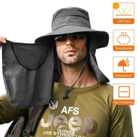 Mandotos UV Defense wide brim hat for outdoor adventures, featuring sun protection and breathable fabric.