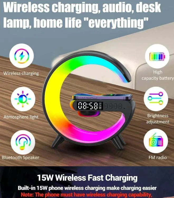 VersaLamp 5-in-1 Bluetooth Speaker Night Light - MANDOTOS