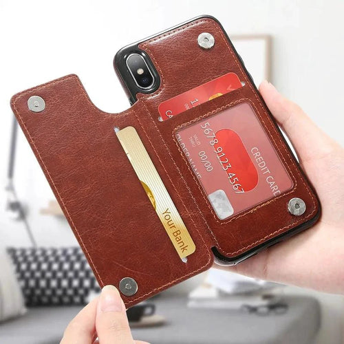 Vintage Leather Organizer - MANDOTOS