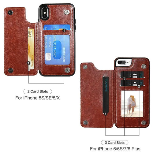 Vintage Leather Organizer - MANDOTOS