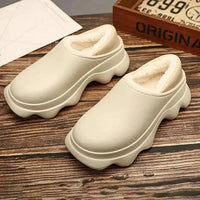 Mandotos warm outdoor shoes with insulated lining and sturdy soles, designed for outdoor adventures in cold weather.