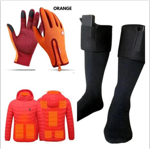 Mandotos WarmRide Touch Gloves in black, featuring touchscreen-compatible fingertips for winter outdoor activities.