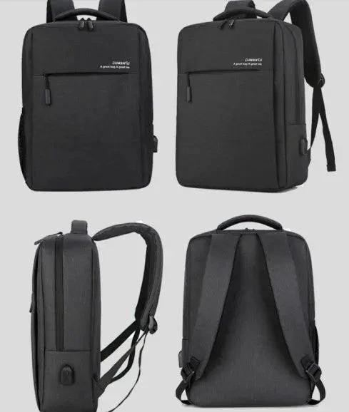 Waterproof and shockproof rechargeable backpack laptop bag - MANDOTOS