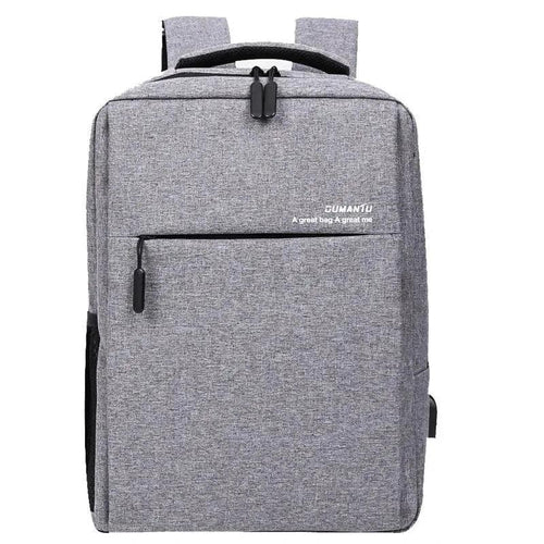 Waterproof and shockproof rechargeable backpack laptop bag - MANDOTOS