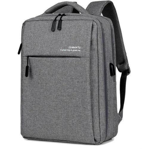 Waterproof and shockproof rechargeable backpack laptop bag - MANDOTOS