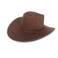 Mandotos Western cowboy hat with wide brim and classic design, featuring a leather band and traditional Western style.