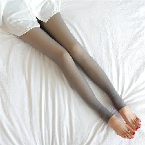 Winter Warmth High Waist Thermal Tights - Sexy & Slim Fit! - MANDOTOS