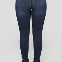 Mandotos women's high waist stretch denim skinny jeans, full length, solid color, hip lift design, slim fit, bleach finish.