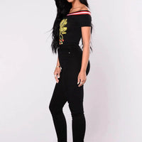 Mandotos women’s high waist stretch denim skinny jeans with full length, solid color, hip lift design, slim fit, and bleach finish.