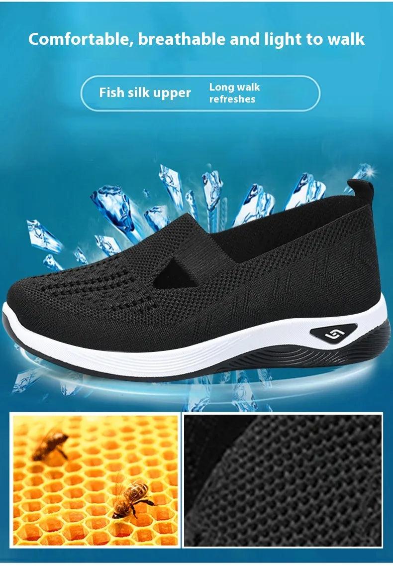 Women's Airy Mesh Sneakers - MANDOTOS