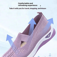 Women's airy mesh sneakers by MANDOTOS with breathable design and lightweight construction, ideal for casual and athletic wear.