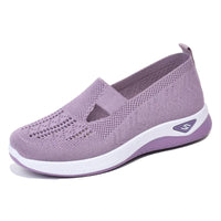 Women's airy mesh sneakers by MANDOTOS featuring breathable fabric, lightweight design, and casual athletic style.