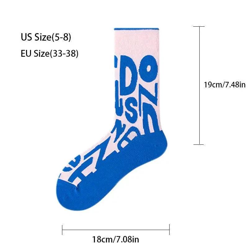 Women's Compression Running Socks - 3 Pairs Athletic Crew Socks - MANDOTOS