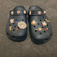 Mandotos women slippers shoes clogs with soft fabric and slip-on design, ideal for comfortable indoor wear.