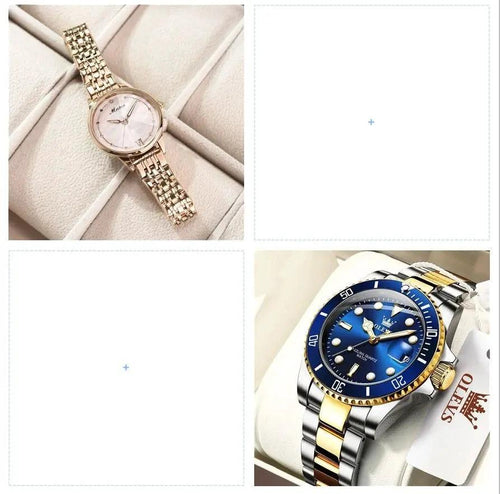 Women Watches Luxury Brand Fashion Casual Ladies Watch Women Quartz Diamond Geneva Lady Bracelet Wrist Watches For Women - MANDOTOS