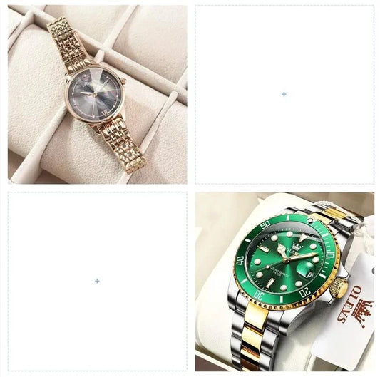 Women Watches Luxury Brand Fashion Casual Ladies Watch Women Quartz Diamond Geneva Lady Bracelet Wrist Watches For Women - MANDOTOS