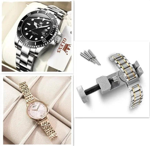 Women Watches Luxury Brand Fashion Casual Ladies Watch Women Quartz Diamond Geneva Lady Bracelet Wrist Watches For Women - MANDOTOS