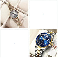 Mandotos luxury women's quartz bracelet watch with diamond accents, stylish fashion design, and casual elegance for ladies.