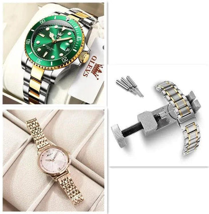 Women Watches Luxury Brand Fashion Casual Ladies Watch Women Quartz Diamond Geneva Lady Bracelet Wrist Watches For Women - MANDOTOS