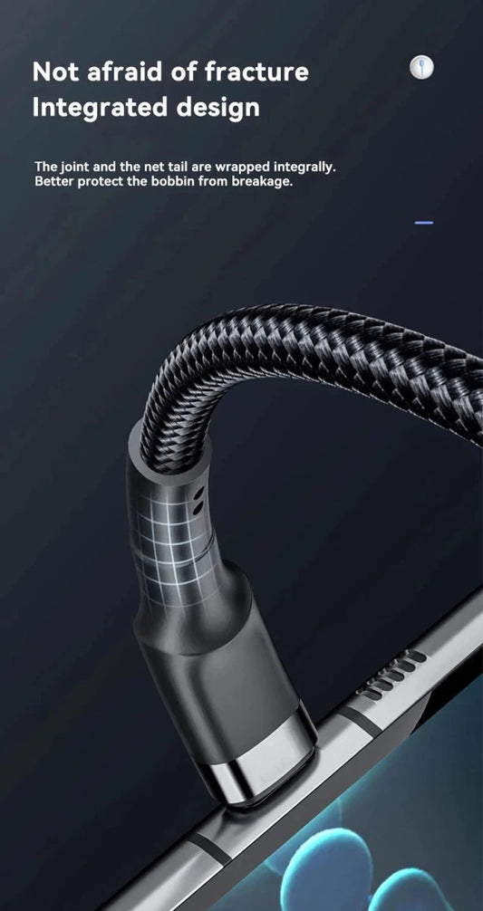 Xiaomi 120W Fast Charger PD Quick Charging High Quality USB C TO USB Type C Cable For iPhone 15 Plus Pro Max Samsung S24 - MANDOTOS