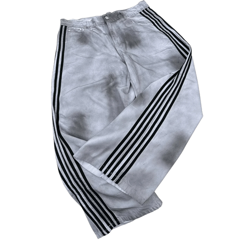 Y2K Baggy Jeans Harajuku vintage Striped Embroidered high quality Sweatpants men women Hip Hop Casual wide leg jeans streetwear - MANDOTOS