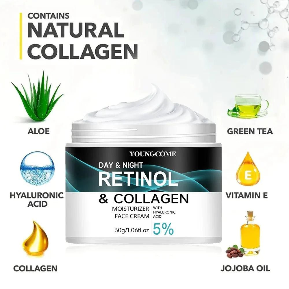 YOUNGCOME Retinol Cream Promotes Skin Elasticity And Luster Nourishing Nourishing And Locking Moisture To Improve Skin Texture - MANDOTOS