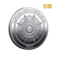 Mexican Maya Calendar & Aztec Commemorative Coins Set - MANDOTOS INTERNATIONAL