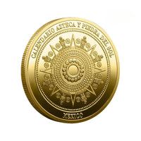 Mexican Maya Calendar & Aztec Commemorative Coins Set - MANDOTOS INTERNATIONAL