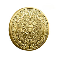 Mexican Maya Calendar & Aztec Commemorative Coins Set - MANDOTOS INTERNATIONAL