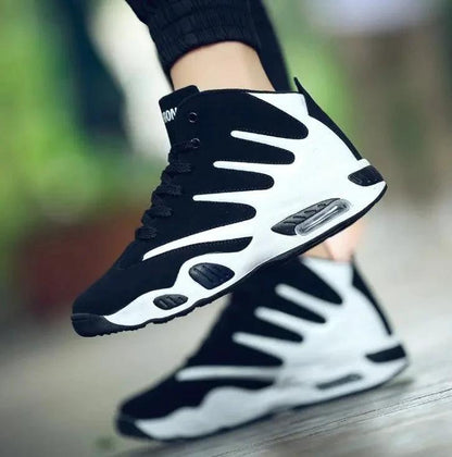 Men Air Cushion Basketball Shoes Wear-resistant Sneakers For Men Hommel Basketball Boots Sneakers Men - MANDOTOS