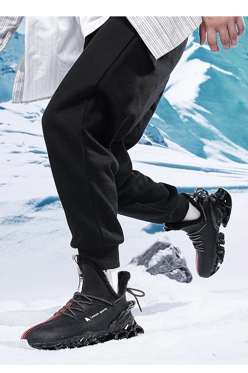 Winter Men's Waterproof Slippers Plush Sneakers - MANDOTOS INTERNATIONAL