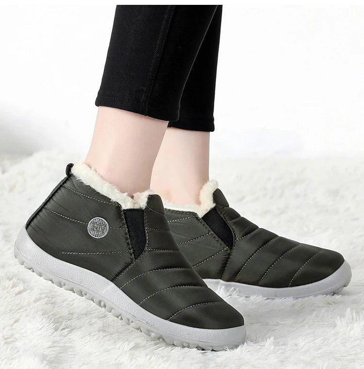 Men's Winter Snow Boots Waterproof Outdoor Work Shoes Plus Size - MANDOTOS INTERNATIONAL