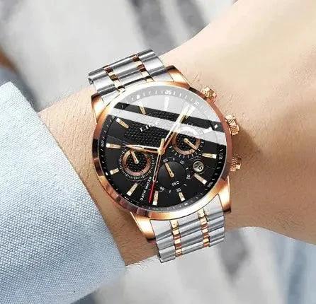 Men Fashion Sport Quartz Clock Mens Watches - MANDOTOS