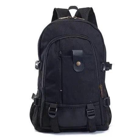 Men's Backpacks Canvas Backpack Student Bags - MANDOTOS
