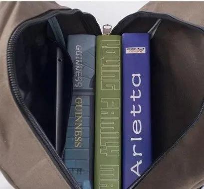 Men's Backpacks Canvas Backpack Student Bags - MANDOTOS