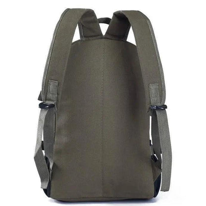Men's Backpacks Canvas Backpack Student Bags - MANDOTOS