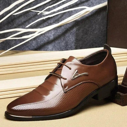 Men's Casual Leather Shoes - MANDOTOS