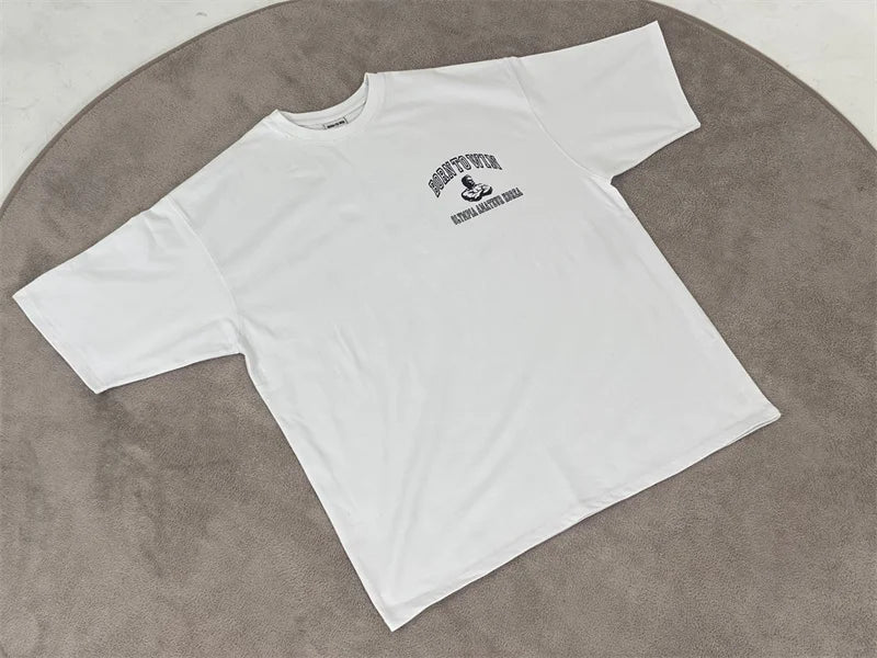 Men's Cotton Fitness Tee - Short Sleeve Summer Gym T-shirt - MANDOTOS INTERNATIONAL