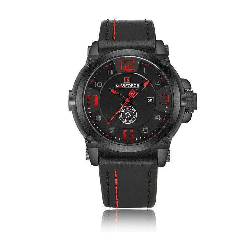 Men's Quartz Watch - Calendar Water Resistant Timepiece - MANDOTOS