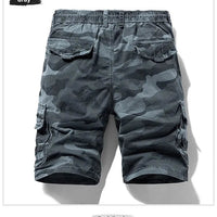 Men's Summer New Camouflage American Street Outdoor Tooling Shorts Stretch Cross-border for Amazon 9383 - MANDOTOS INTERNATIONAL