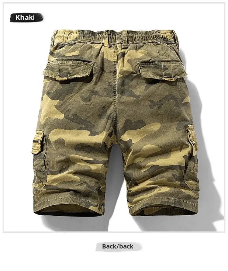Men's Summer New Camouflage American Street Outdoor Tooling Shorts Stretch Cross-border for Amazon 9383 - MANDOTOS INTERNATIONAL
