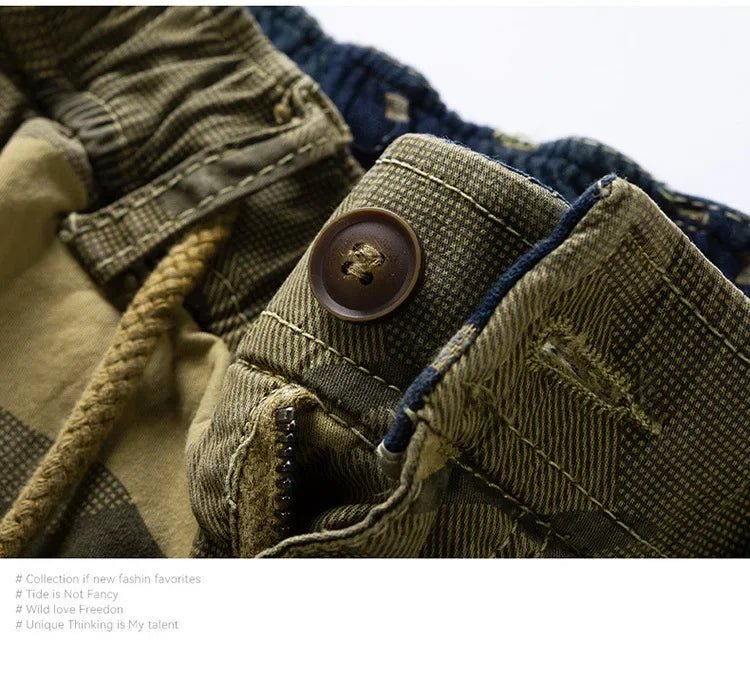 Men's Summer New Camouflage American Street Outdoor Tooling Shorts Stretch Cross-border for Amazon 9383 - MANDOTOS INTERNATIONAL